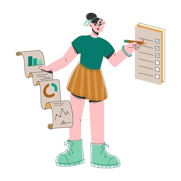 A person happily crossing off a small task from a to-do list, with several other tasks still remaining, symbolizing the feeling of accomplishment from completing a small step.