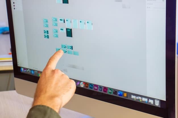 A screenshot of a digital Kanban board in a software tool, showing advanced features like WIP limits, swimlanes, and task assignment options. The interface is clean and modern, emphasizing user-friendliness.
