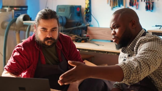 Two professionals collaborating on a project in a shared workspace, illustrating the benefits of strong networking connections.