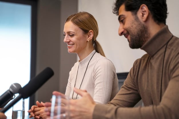 A shot of a professional taking notes during a networking event, highlighting the importance of active listening and remembering key details from conversations.